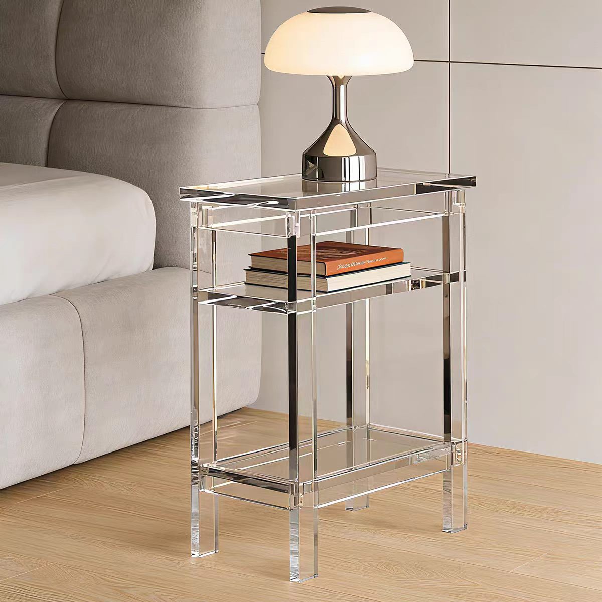 Home Bar And Cabinet - Comodino Moderno Multicolore in Acrilico Personalizzato