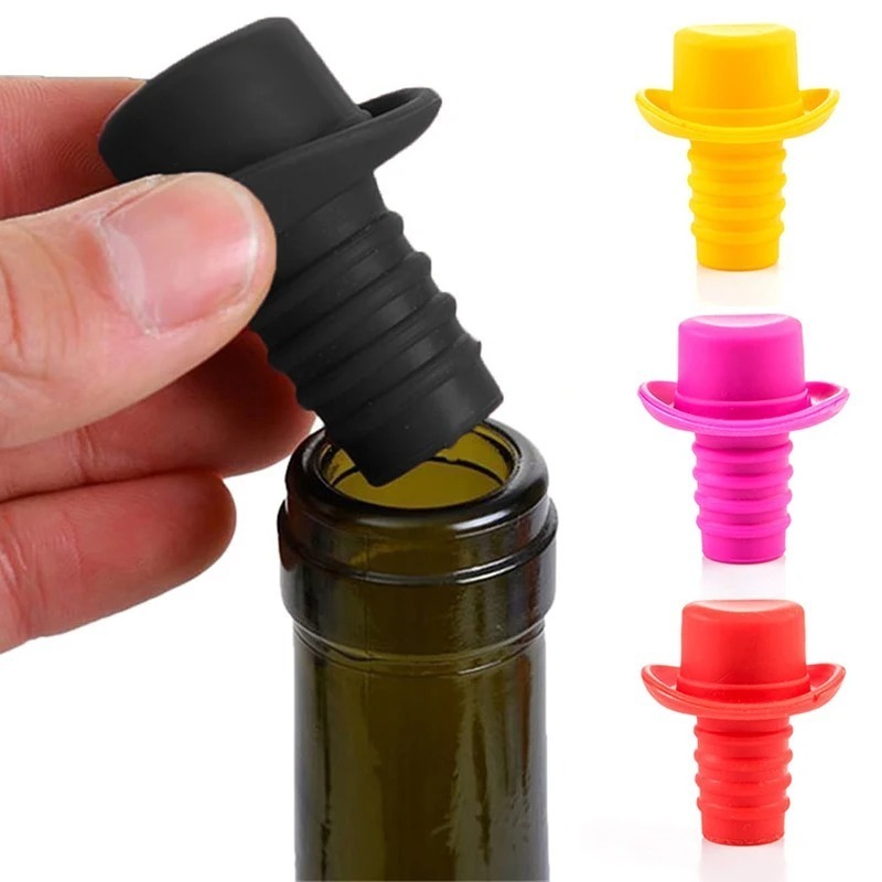 Wine Preservation Pump - Tappo per bottiglia in silicone, tappo