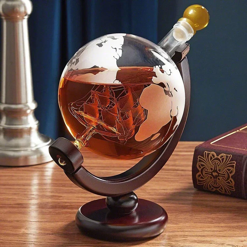 Decanter Globe Set - Set Decanter Creativo a Forma di