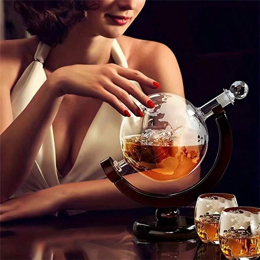 Decanter Globe Set - Set da 1 pezzo/3 pezzi di