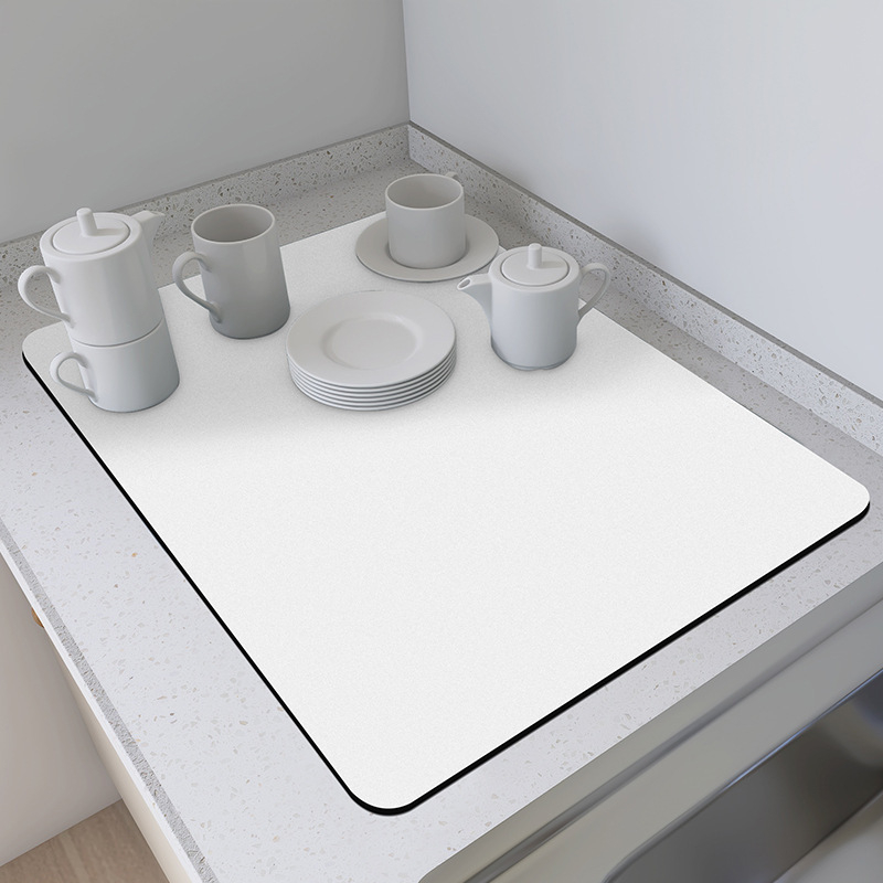 Bar Mat Rubber - Tappetino da Caffè Minimalista VIKAMA Nero