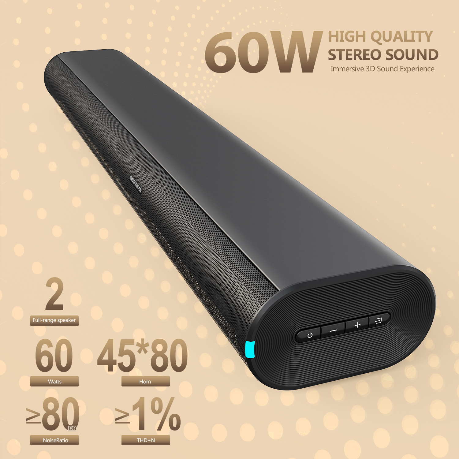 Home Bar And Theater - Sistema Soundbar con Subwoofer per Home
