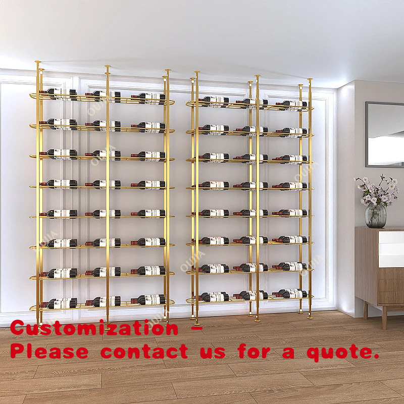 Home Bar And Restaurant - Scaffale Espositivo Personalizzato in Metallo per
