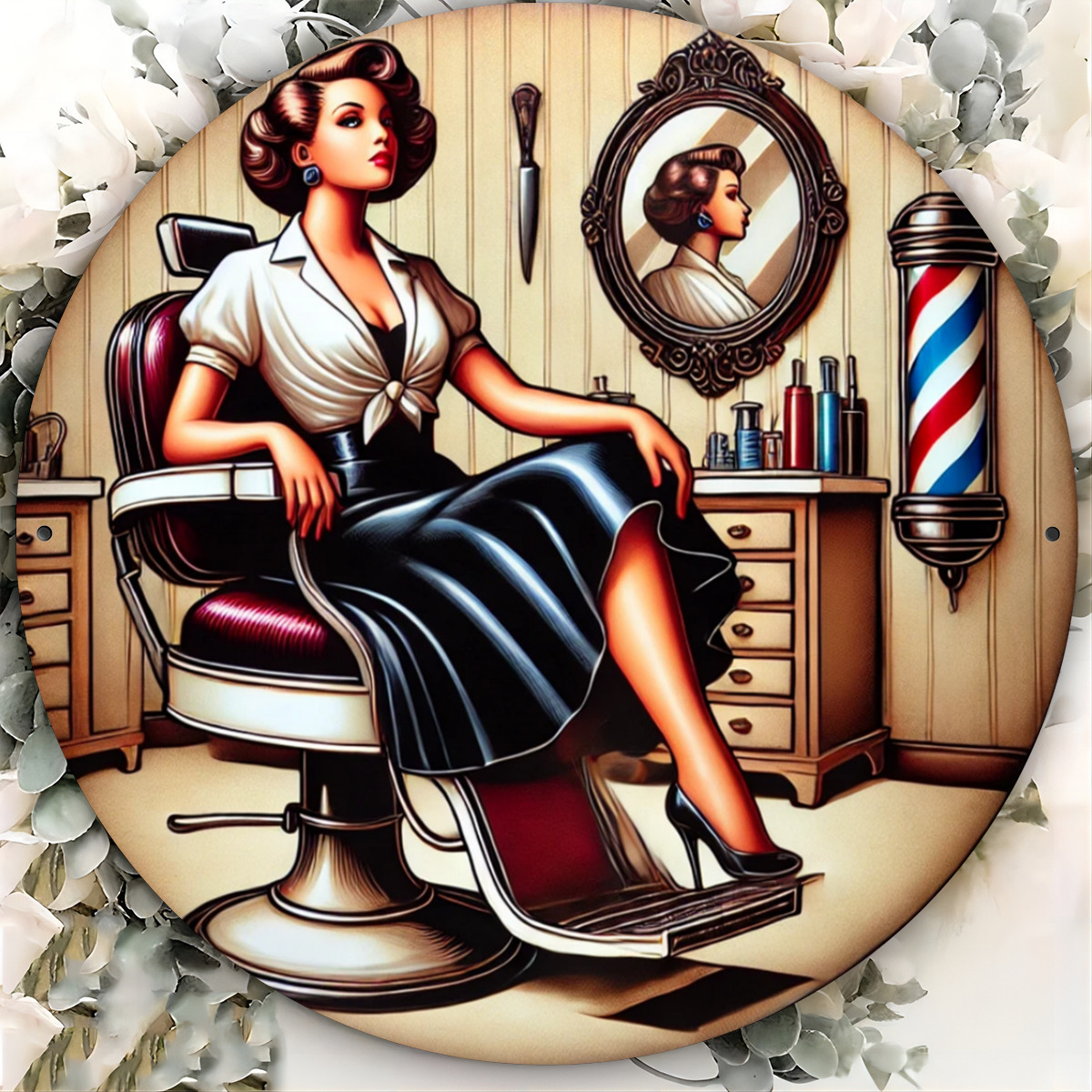 Targa in metallo da barbiere v - Home Barbershop recensione e prezzo