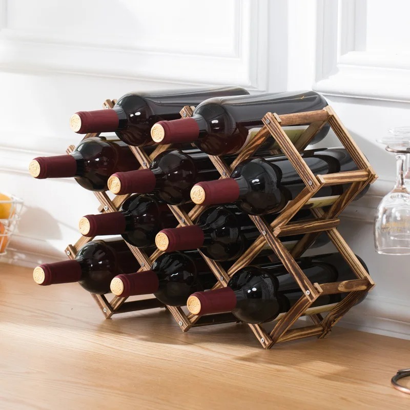 Scaffali per vino impilabili 3 - Home Bar And Cabinet recensione e prezzo