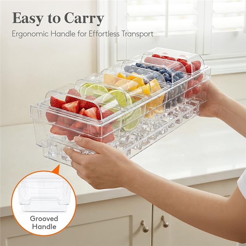 ABGH - Set da portata traspare - Garnish Tray Set recensione e prezzo