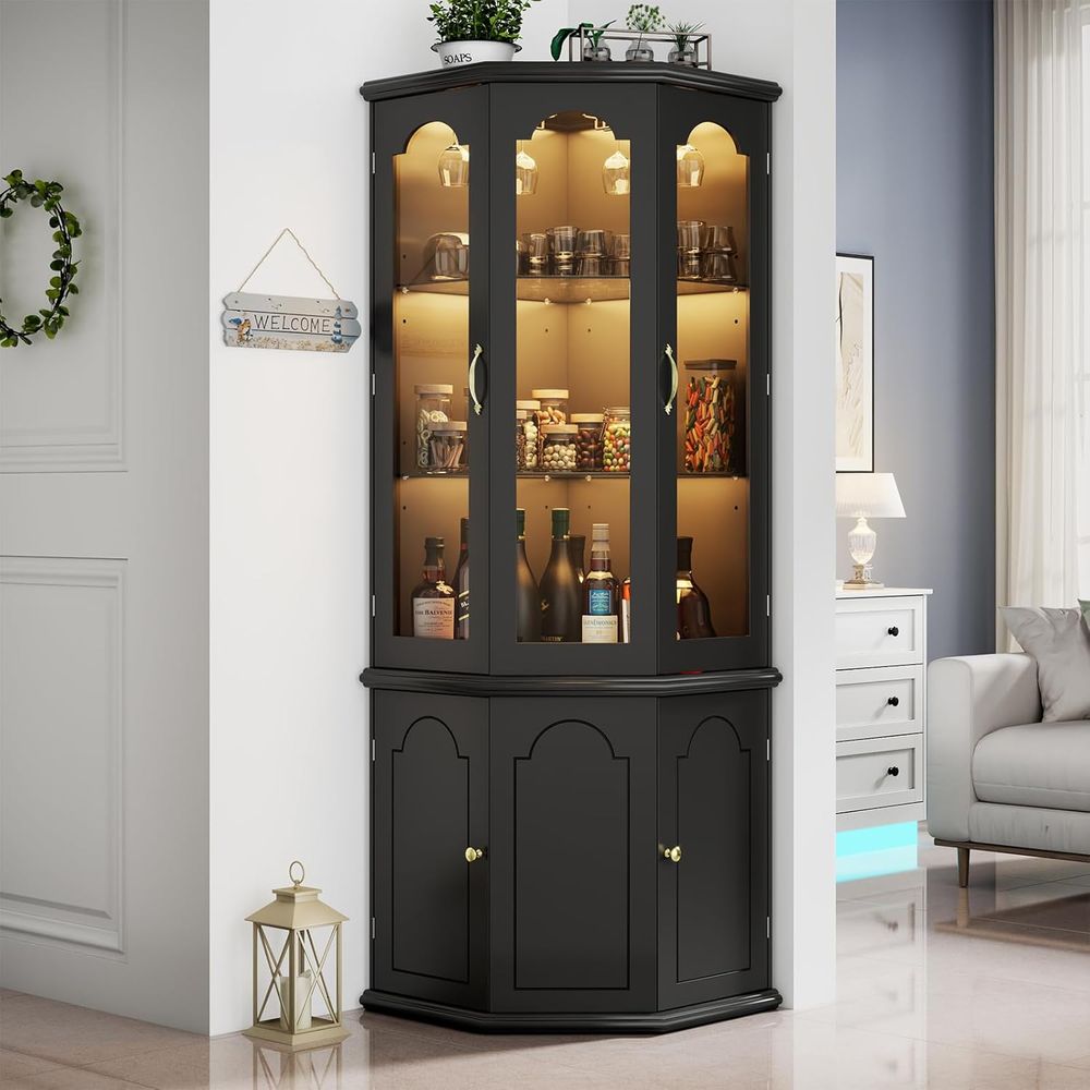 Mobile Bar Illuminato con Anta - Home Bar And Cabinet recensione e prezzo